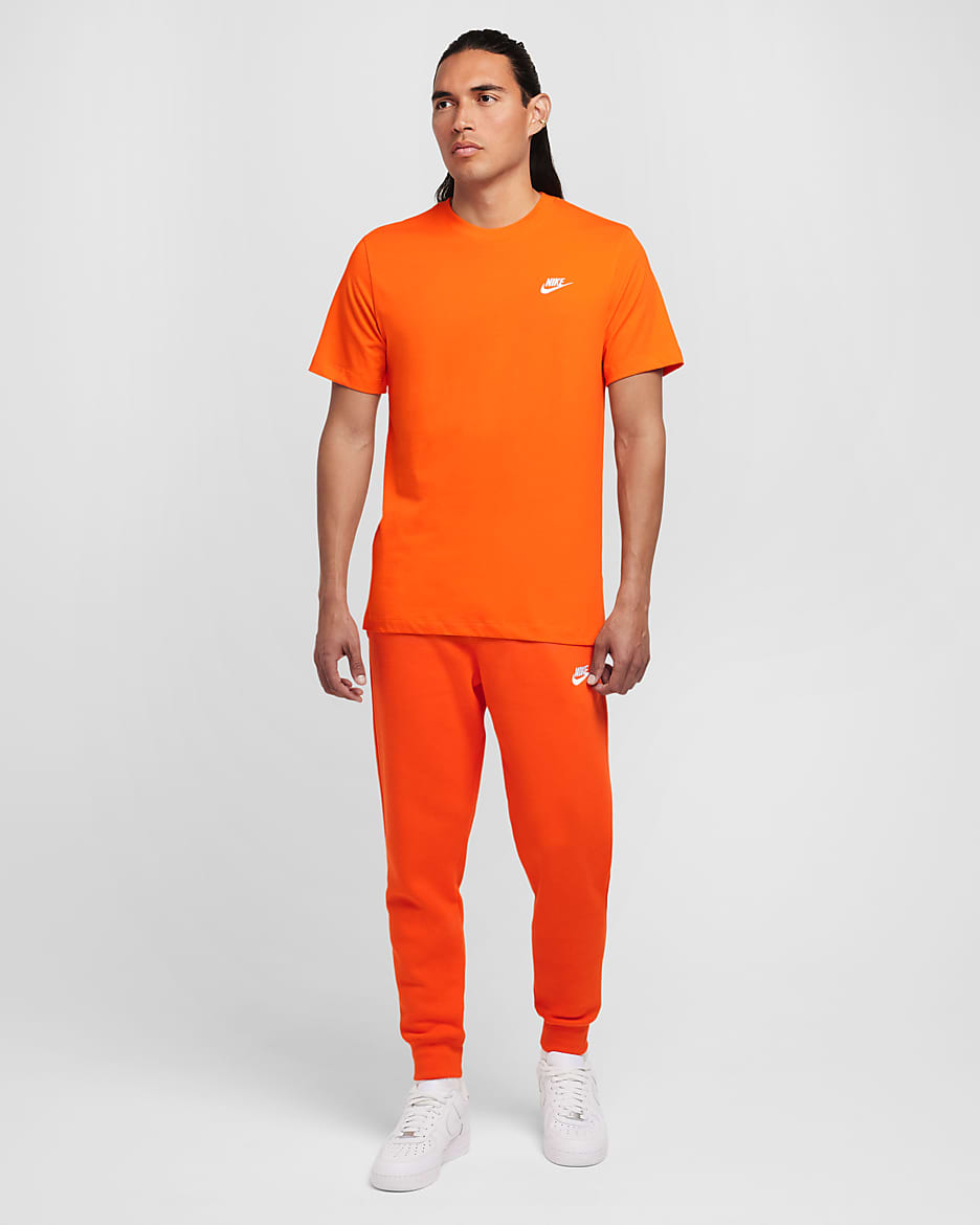 Mens orange nike shirt on sale